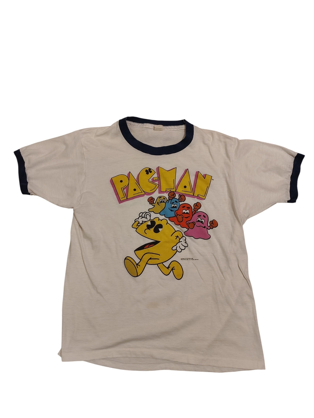 Vtg. 1982 Pac-Man Kids Size Large T-Shirt
